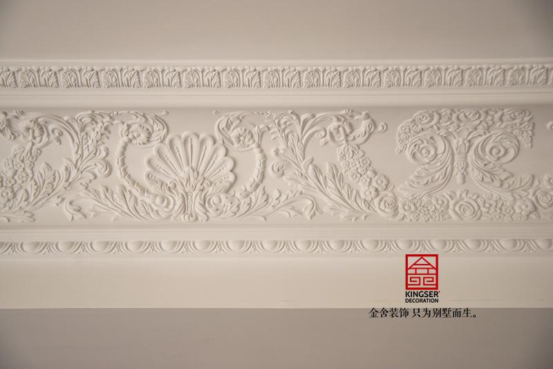 石家莊別墅裝修原河名墅施工現場(chǎng)