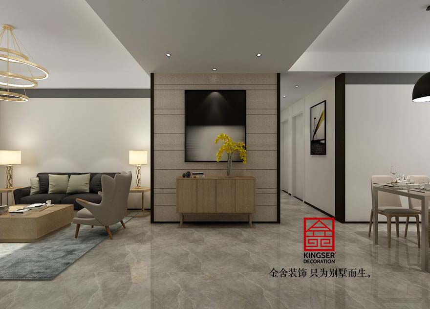 保利拉菲公館-現代簡(jiǎn)約-玄關(guān)