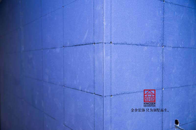 上山間別墅裝修設計施工現場(chǎng)