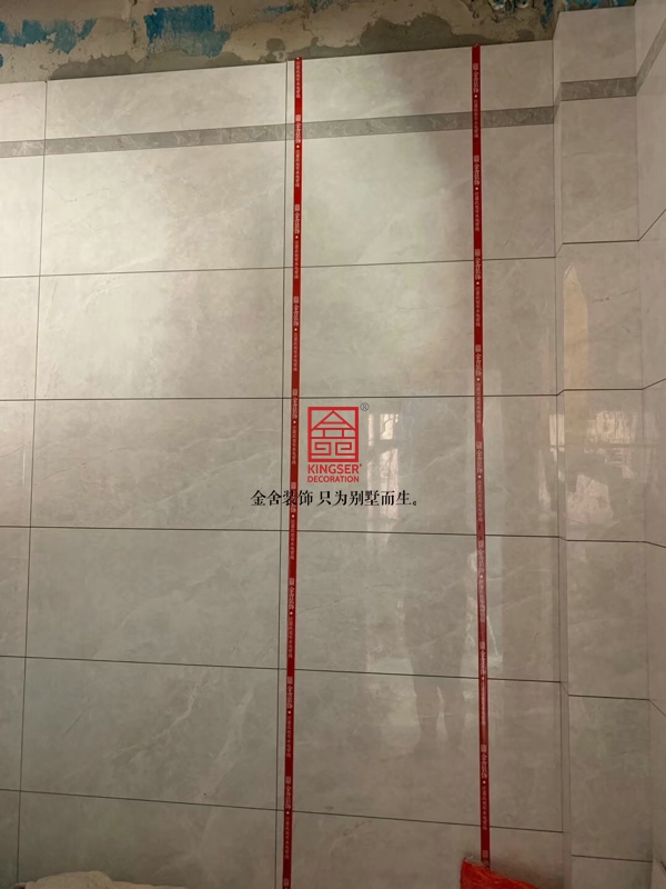 大者257平米中式風(fēng)格裝修施工現場(chǎng)