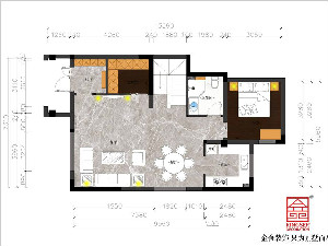 西山林語(yǔ)二期260平米裝修戶(hù)型解析