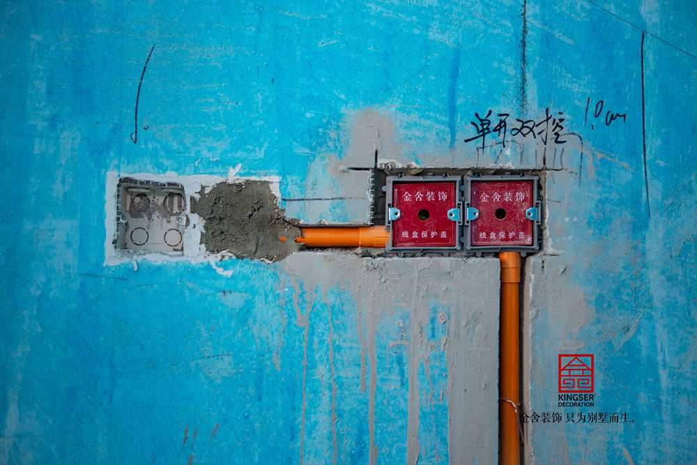 融創(chuàng  )中心樓王217平米裝修木工階段