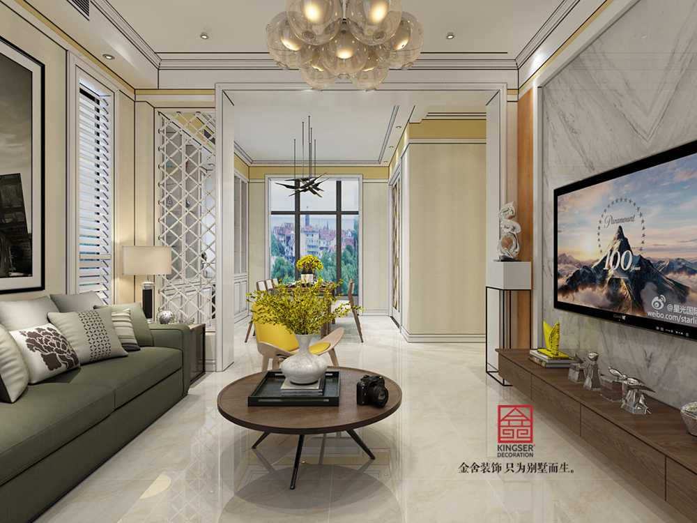 碧桂園240平米現代簡(jiǎn)約風(fēng)格裝修效果圖