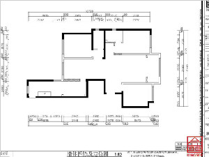 奧北公元134平米裝修戶(hù)型分析