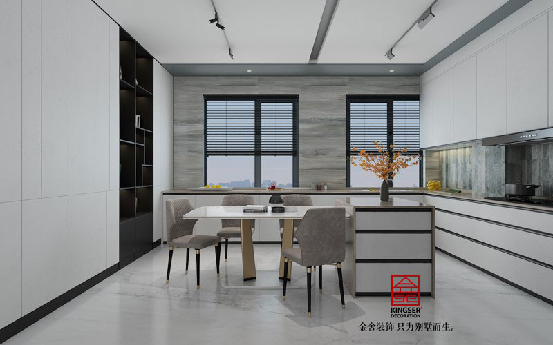 石家莊融創(chuàng  )中心217平現代簡(jiǎn)約風(fēng)格裝修設計