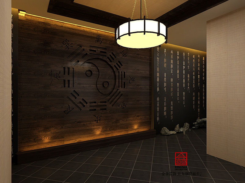 私人會(huì )所1000平米中式風(fēng)格裝修效果圖