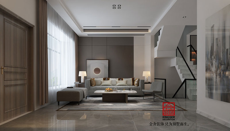 中央云著(zhù)304平現代風(fēng)格裝修效果圖