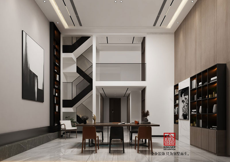 中央云著(zhù)304平現代風(fēng)格裝修效果圖
