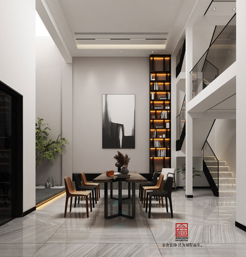 中央云著(zhù)304平現代風(fēng)格裝修效果圖