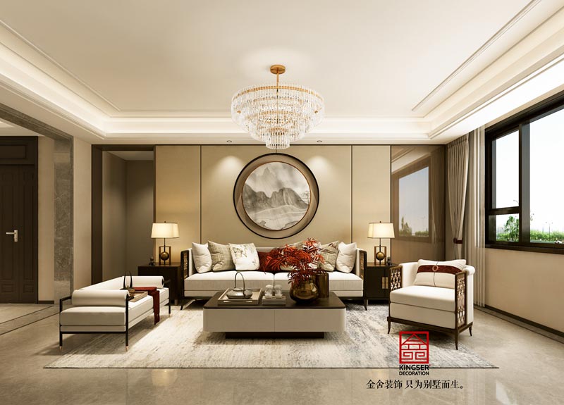 國赫天著(zhù)155平米中式風(fēng)格裝修設計