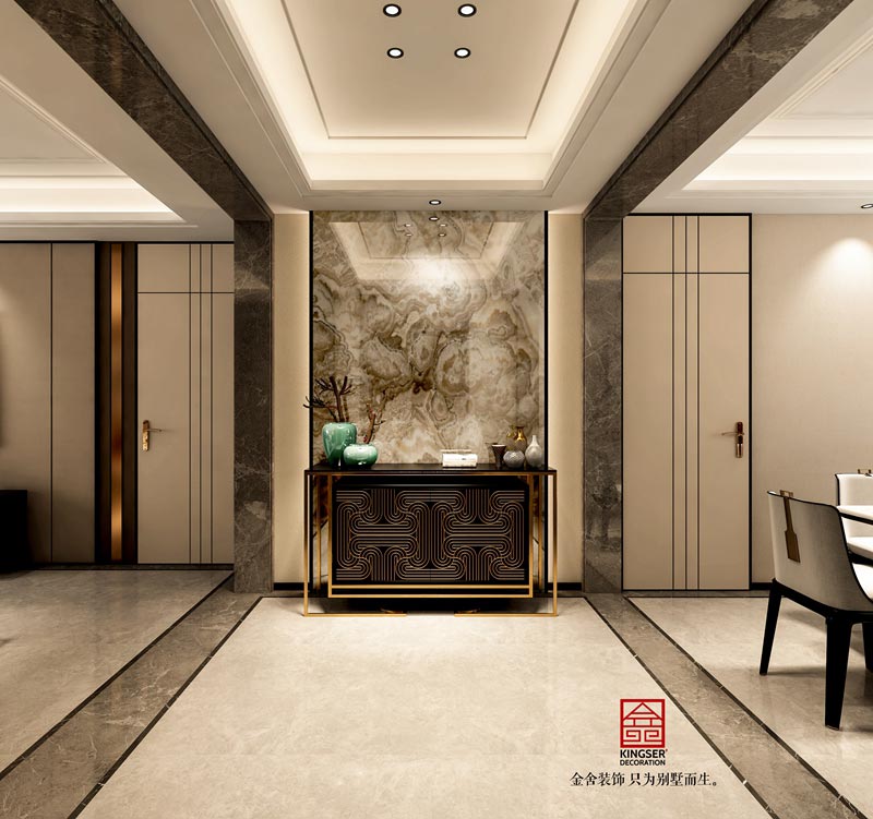 國赫天著(zhù)中式風(fēng)格裝修設計-玄關(guān)
