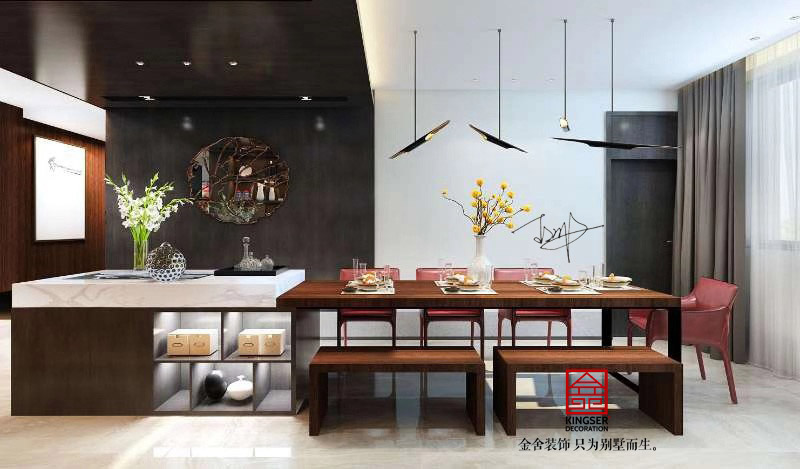 保利拉菲197平現代簡(jiǎn)約風(fēng)格效果圖