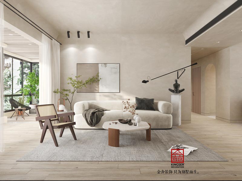 盛邦大都會(huì )裝修效果圖-客廳