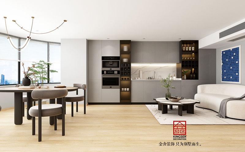 石家莊中冶盛世廣場(chǎng)裝修設計-餐廳