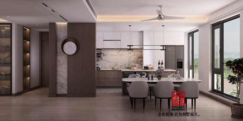 融創(chuàng  )中心217平米-客廳效果圖