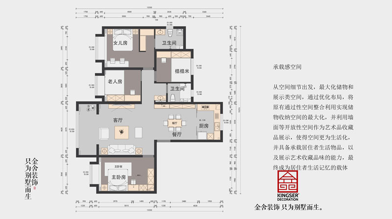 遠洋晟庭170平米戶(hù)型平面布置圖