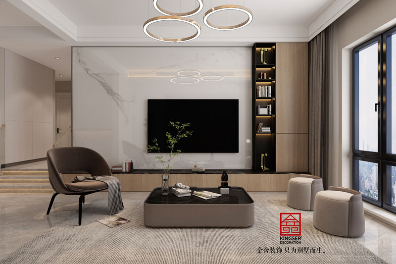 東方觀(guān)邸現代簡(jiǎn)約風(fēng)格裝修效果圖