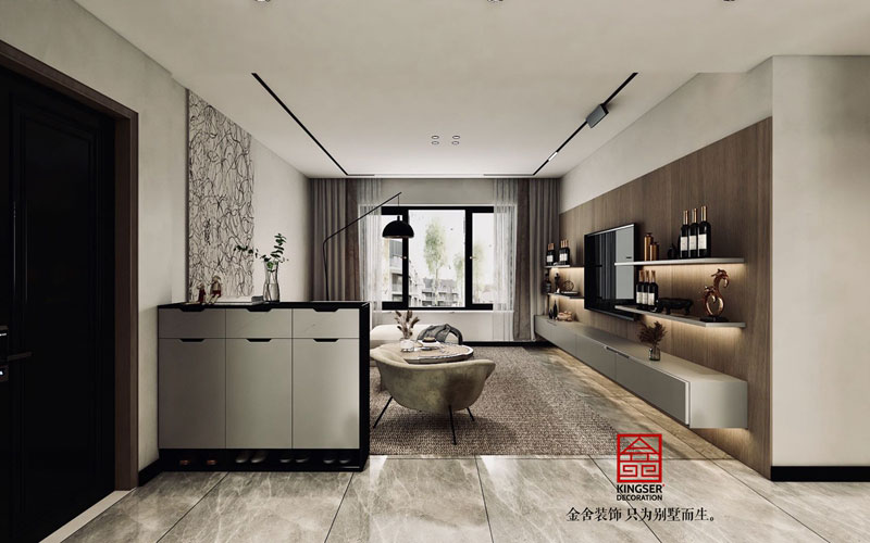 國赫天著(zhù)130㎡現代簡(jiǎn)約裝修設計