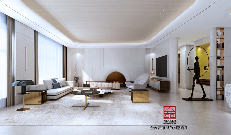 匯君城千平別墅裝修設計現代風(fēng)格效果圖