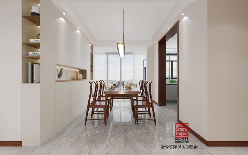 方北小區105㎡現代新中式風(fēng)格裝修設計