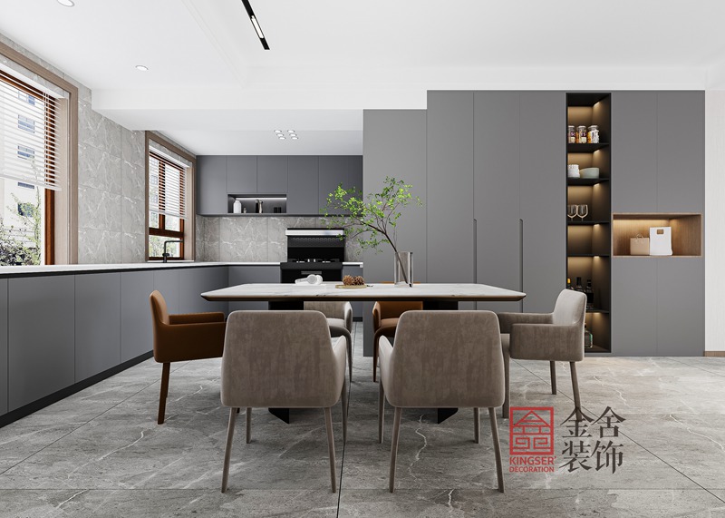 榮盛御府現代風(fēng)格裝修設計