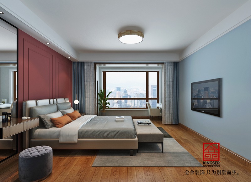 榮盛城210㎡現代簡(jiǎn)約風(fēng)格裝修效果圖