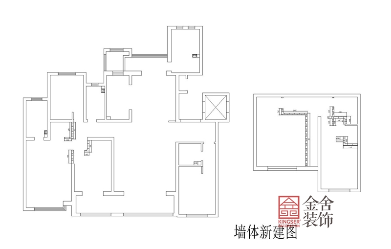 辛集時(shí)代華府260㎡頂躍戶(hù)型裝修設計解析