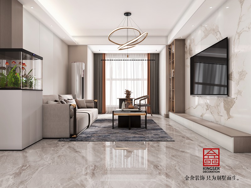 國仕山現代簡(jiǎn)約裝修效果圖