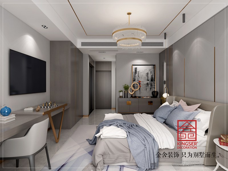 泰豐觀(guān)湖小區200平簡(jiǎn)約風(fēng)格臥室裝修圖片