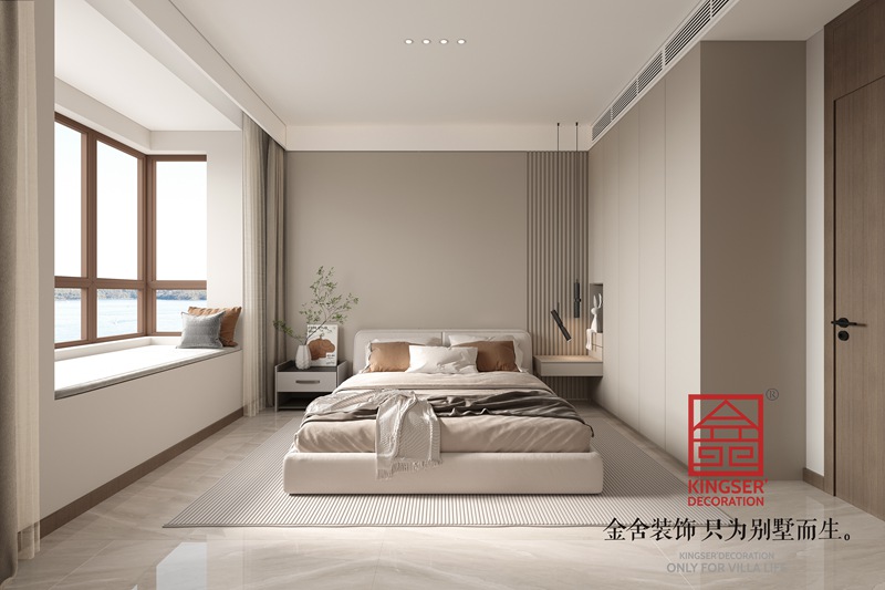 漢王府145㎡現代風(fēng)格臥室裝修效果圖