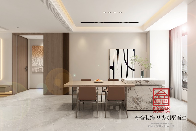 ?漢王府145平米現代風(fēng)格裝修設計效果圖