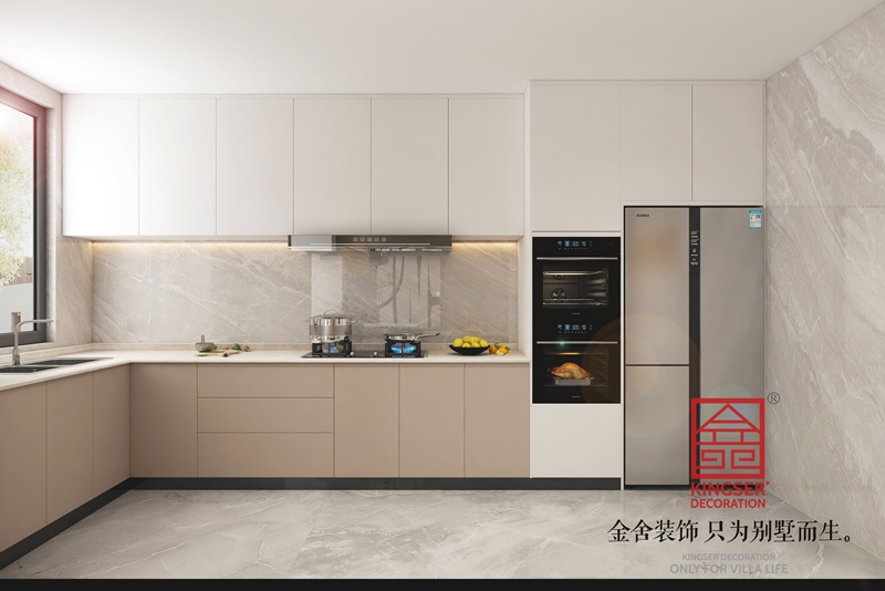 漢王府145平米現代風(fēng)格裝修廚房圖片