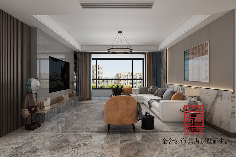 維多利亞212㎡現代簡(jiǎn)約裝修設計