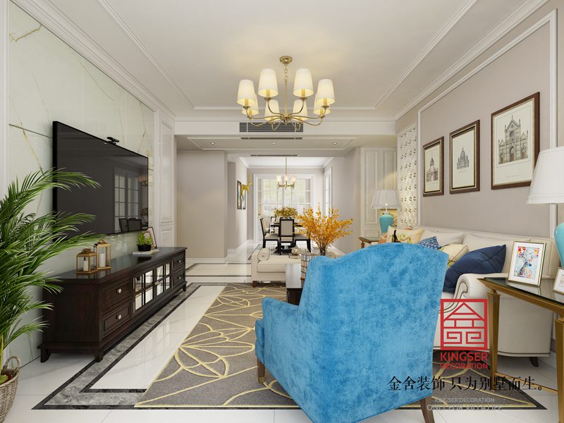 奧北公元美式風(fēng)格裝修設計