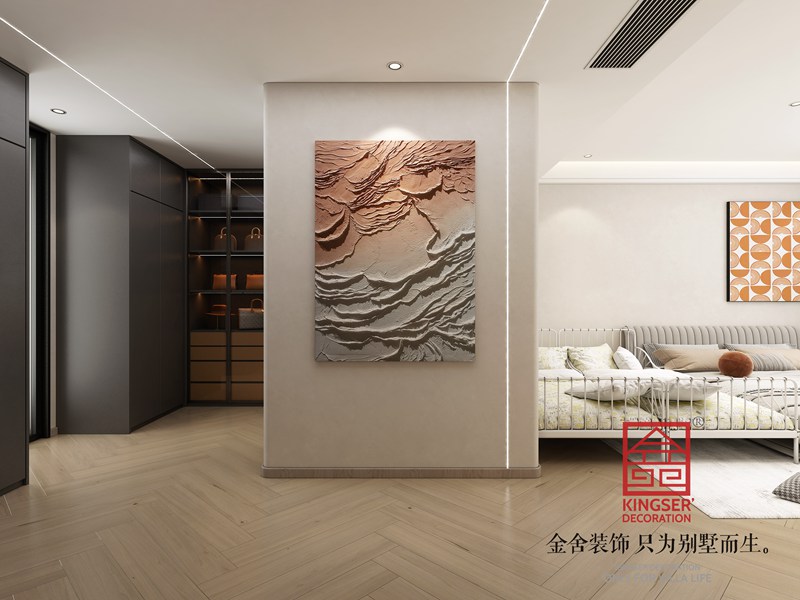天海譽(yù)天下現代詫寂風(fēng)玄關(guān)裝修