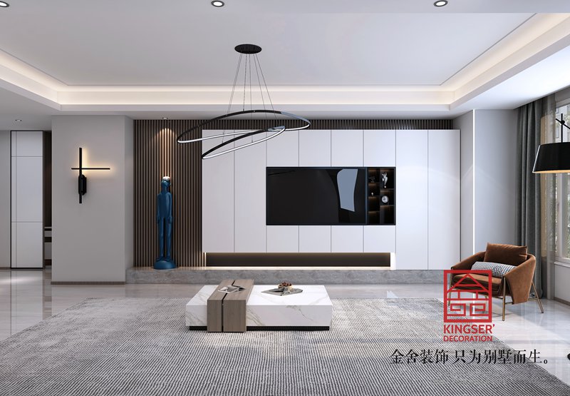 奧北公元150平現代極簡(jiǎn)風(fēng)格裝修設計