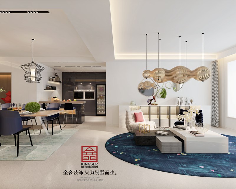恒大華府極簡(jiǎn)主義別墅裝修設計