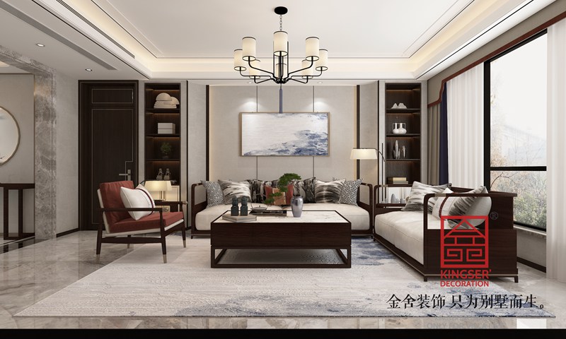 國赫天著(zhù)新中式裝修設計