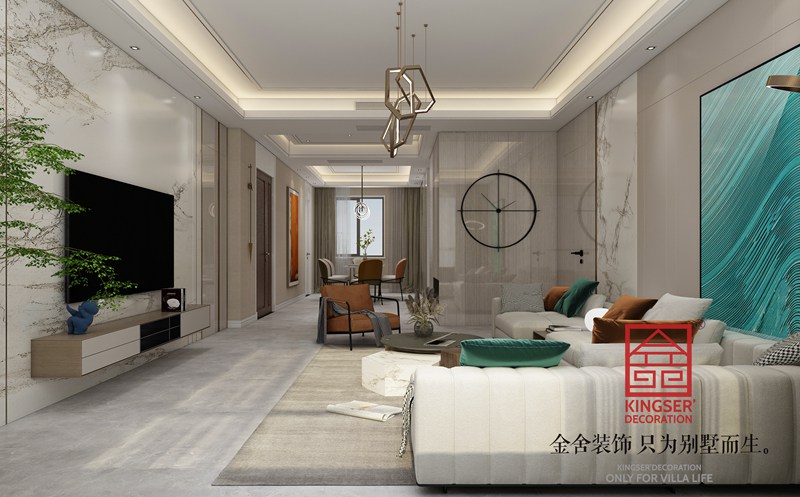國赫天著(zhù)183㎡現代風(fēng)格裝修效果圖