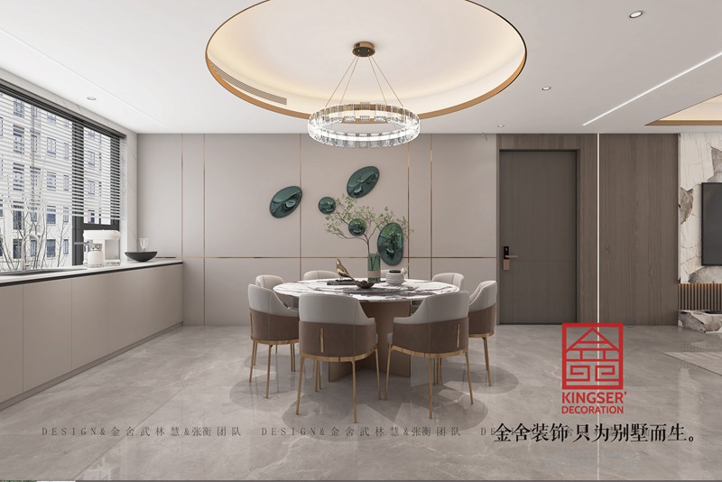 盛邦九號院現代風(fēng)格裝修效果圖