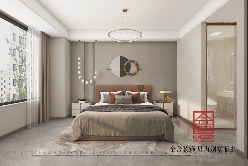 盛邦九號院現代風(fēng)格裝修效果圖