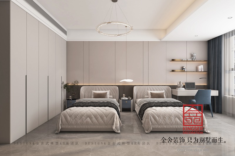 盛邦九號院現代風(fēng)格裝修效果圖