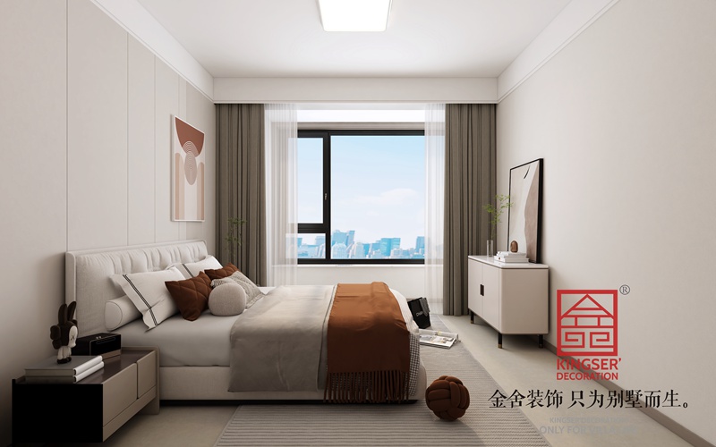 盛邦九號院現代簡(jiǎn)約裝修設計