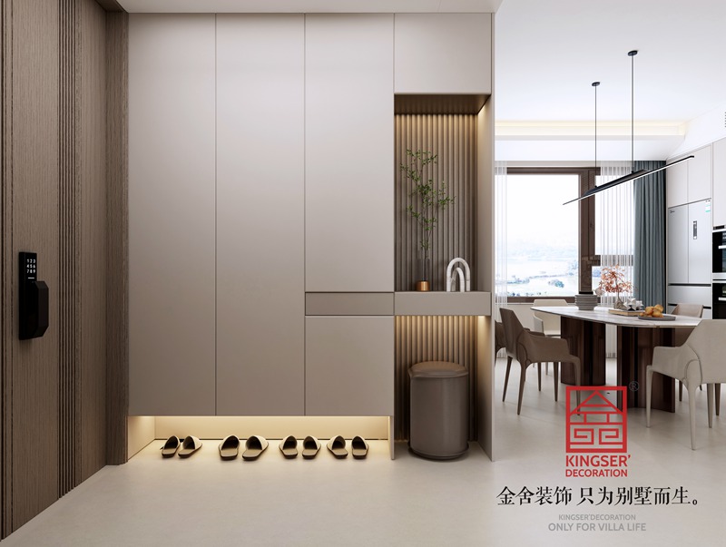 盛邦九號院現代簡(jiǎn)約裝修設計