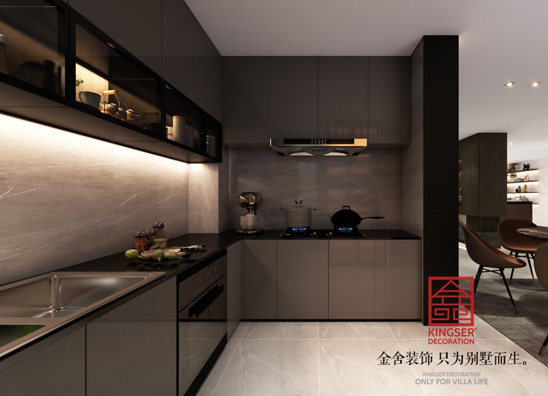 石家莊別墅廚房裝修：致力于創(chuàng  )造最佳空間利用